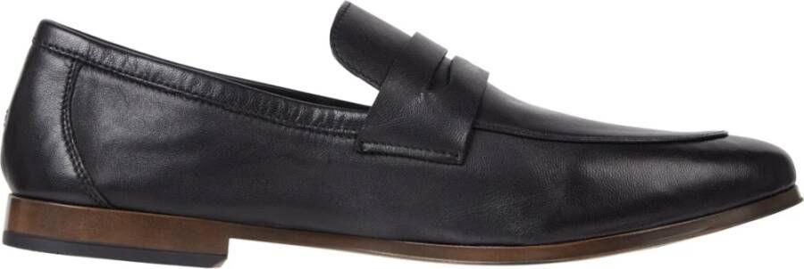 Tommy Hilfiger Zwarte Flex Loafer Schoenen Black Heren