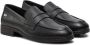 Tommy Hilfiger Zwarte Leren Loafers Slip On Stijl Black Dames - Thumbnail 4