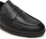 Tommy Hilfiger Zwarte Leren Loafers Slip On Stijl Black Dames - Thumbnail 5