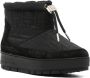 Tommy Hilfiger Zwarte Monogram Snowboot Enkellaarzen Black Dames - Thumbnail 4