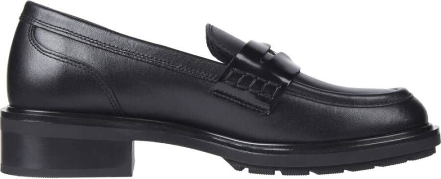 Tommy Hilfiger Zwarte Penny Loafer voor Vrouwen Black Dames