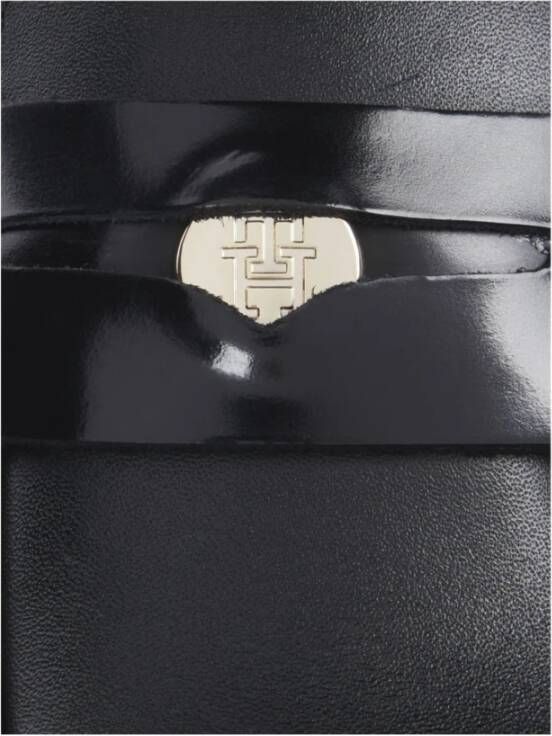 Tommy Hilfiger Zwarte Penny Loafer voor Vrouwen Black Dames