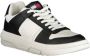 Tommy Hilfiger Sportieve Zwarte Vetersneakers met Witte Contrastdetails en Logoprint Black Dames - Thumbnail 7