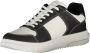 Tommy Hilfiger Zwarte Polyester Sneaker met Veters Contrastdetails Logo Black Heren - Thumbnail 7