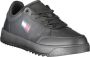 Tommy Hilfiger Zwarte Polyethyleen Heren Sneaker Black Heren - Thumbnail 5