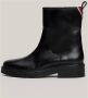 Tommy Hilfiger Zwarte Premium Leren Lage Laars Black Dames - Thumbnail 7