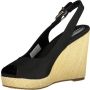 Tommy Hilfiger Sleehaksandaaltjes ICONIC ELENA SLING BACK WEDGE zomerschoen sandaal keilhak met verstelbare gesp - Thumbnail 53