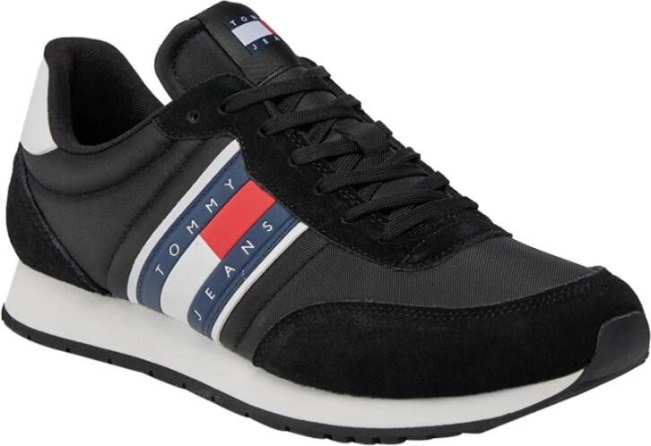 Tommy Hilfiger Zwarte Sneakers 1Uscita Black Heren