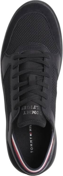 Tommy Hilfiger Zwarte Sneakers voor Mannen Black Heren