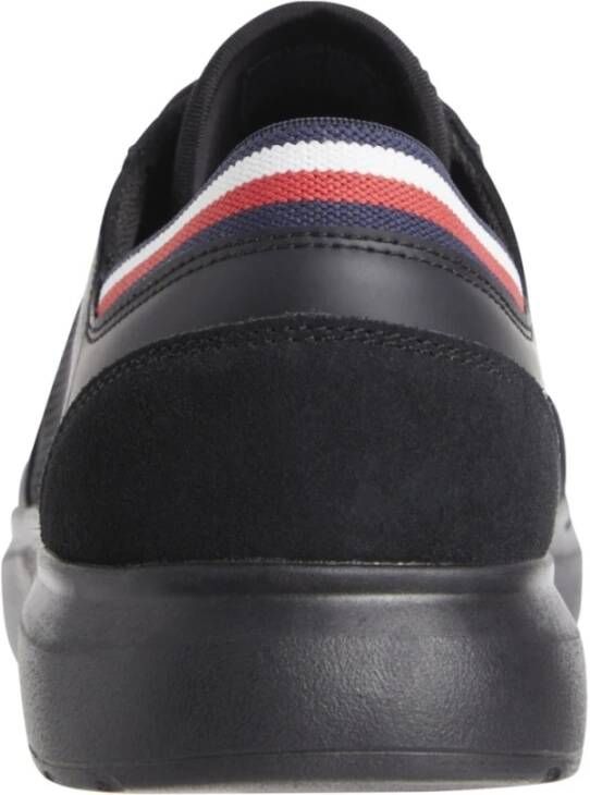 Tommy Hilfiger Zwarte Sneakers voor Mannen Black Heren