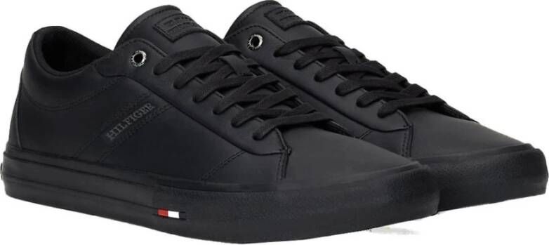 Tommy Hilfiger Zwarte Street Low Sneakers Black Heren