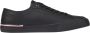 Tommy Hilfiger Zwarte Vulc Sneakers voor Mannen Black Heren - Thumbnail 5