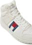 Tommy Jeans Beige Leren Hoge Sneakers Beige Heren - Thumbnail 3