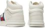 Tommy Jeans Beige Leren Hoge Sneakers Beige Heren - Thumbnail 4