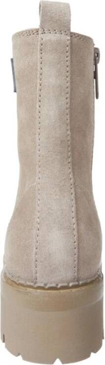 Tommy Jeans Beige Veterschoenen enkellaarsjes Beige Dames