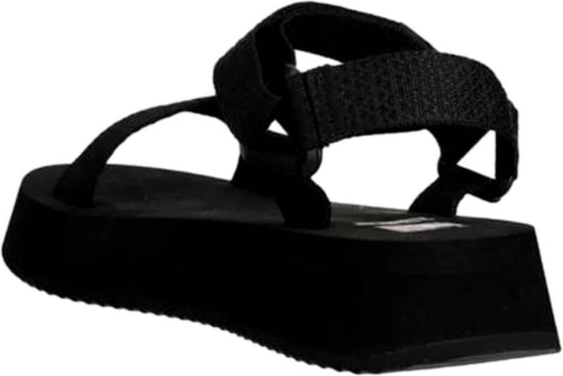 Tommy Jeans Dames Eva Sandalen Black Dames