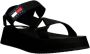 Tommy Jeans Eva Plateau Sandalen Black Dames - Thumbnail 9