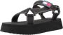 Tommy Jeans EVA Platte Sandalen Black Dames - Thumbnail 2