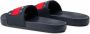 Tommy Jeans Flag Pool Slide Heren Slippers en Sandalen Blue Mesh Synthetisch Foot Locker - Thumbnail 11