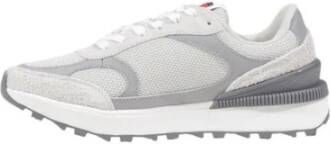 Tommy Jeans Grijze Suède Sneaker Dames Collectie Gray Dames