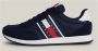 Tommy Hilfiger Sportsneaker Van Gerecycled Polyester Met Contrasterende Details En Logo - Thumbnail 6