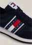 Tommy Hilfiger Sportsneaker Van Gerecycled Polyester Met Contrasterende Details En Logo - Thumbnail 9