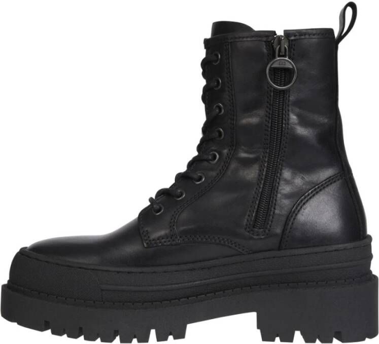 Tommy Jeans lace up boot Zwart Dames