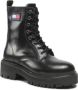 Tommy Hilfiger Veterboots in zwart voor Dames - Thumbnail 5