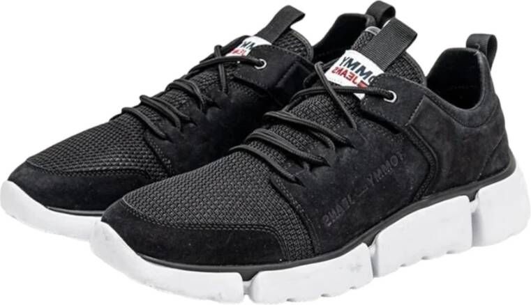 Tommy Jeans Lage Sneakers Black Heren