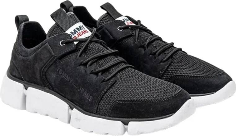 Tommy Jeans Lage Sneakers Black Heren