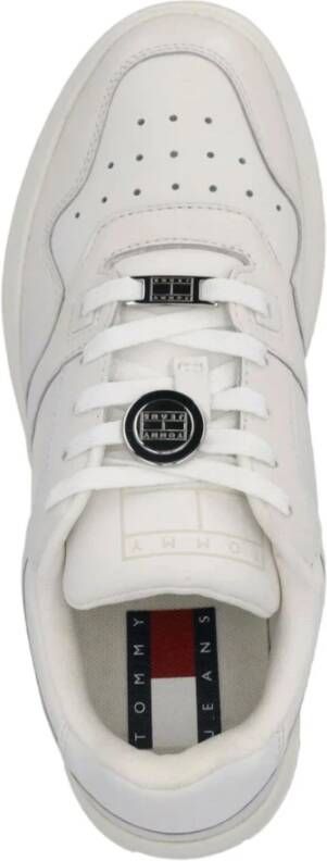 Tommy Jeans Lage Top Sneakers White Dames