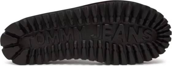 Tommy Jeans Plateau laarzen Zwart Synthetisch Materiaal Black Dames