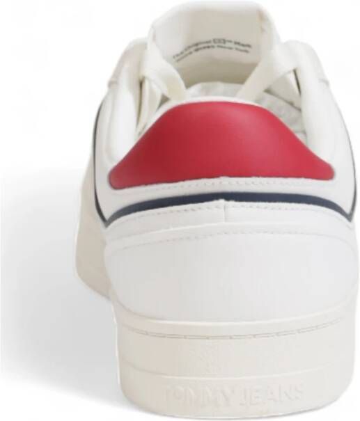 Tommy Jeans Retro Suede Herenschoenen Collectie White Heren