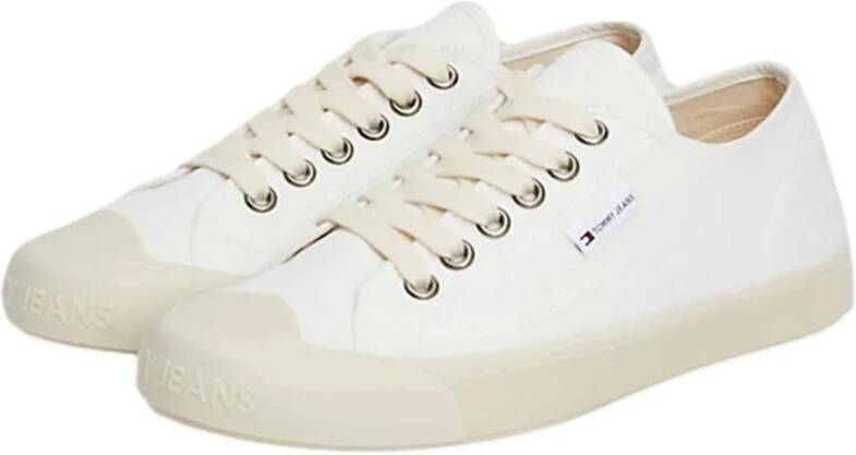 Tommy Jeans Sneakers White Heren