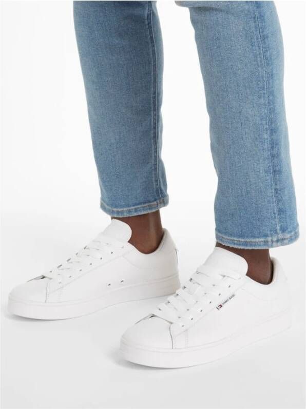 Tommy Jeans Sneakers White Heren