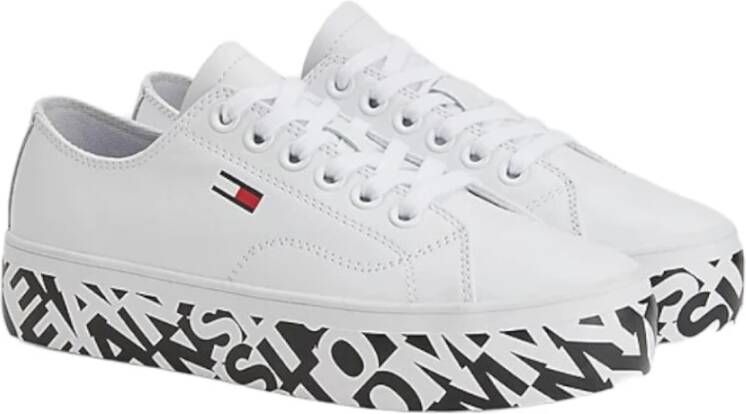 Tommy Jeans Sneakers Wit Dames