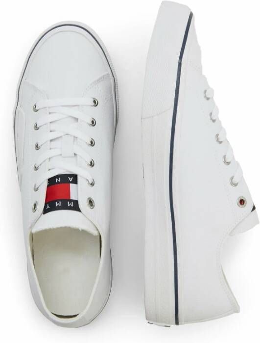 Tommy Jeans Sneakers Wit Heren