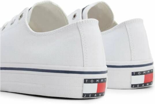 Tommy Jeans Sneakers Wit Heren