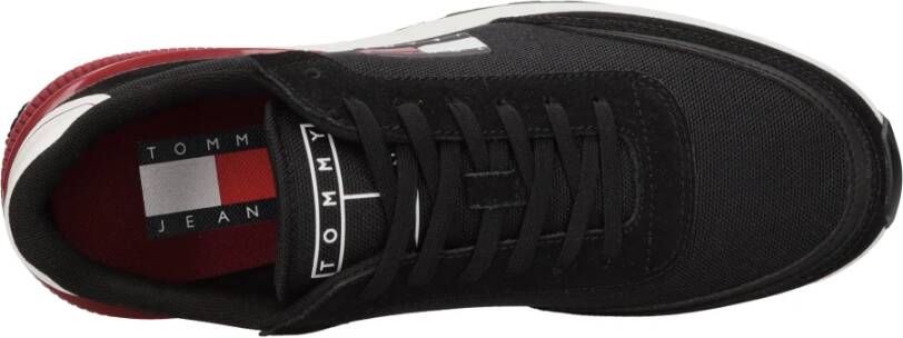 Tommy Jeans Sneakers Zwart Black Heren