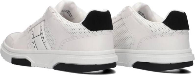 Tommy Jeans Witte Lage Sneakers Brooklyn Elevated White Dames