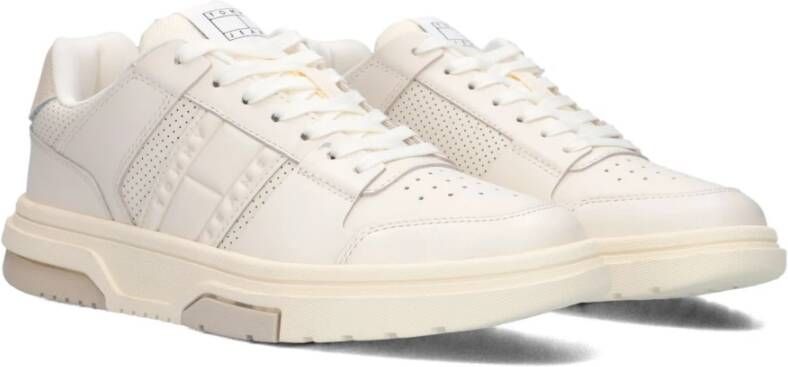 Tommy Jeans Witte Lage Sneakers The Brooklyn Elevated White Dames