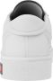 Tommy Jeans Witte Leren Lage Sneakers White Heren - Thumbnail 5