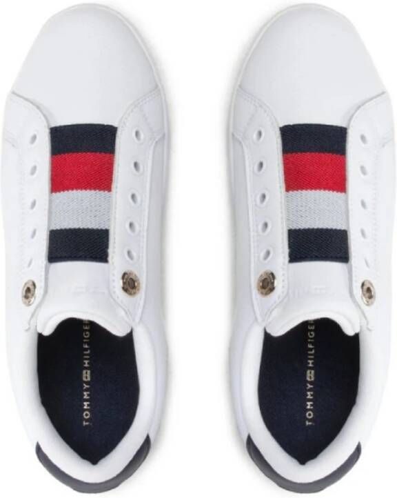 Tommy Jeans Witte Sneakers Makkelijk te dragen Leer White Dames