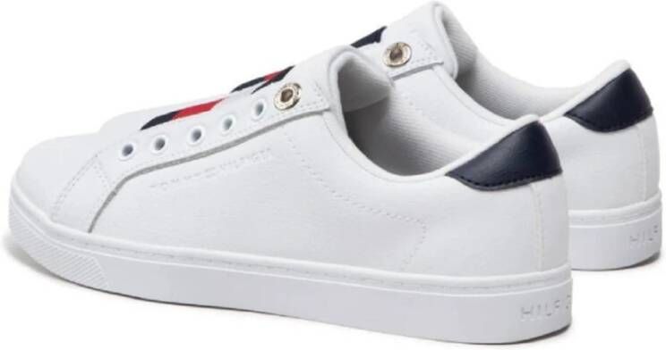 Tommy Jeans Witte Sneakers Makkelijk te dragen Leer White Dames