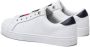 Tommy Jeans Witte Sneakers Makkelijk te dragen Leer White Dames - Thumbnail 3