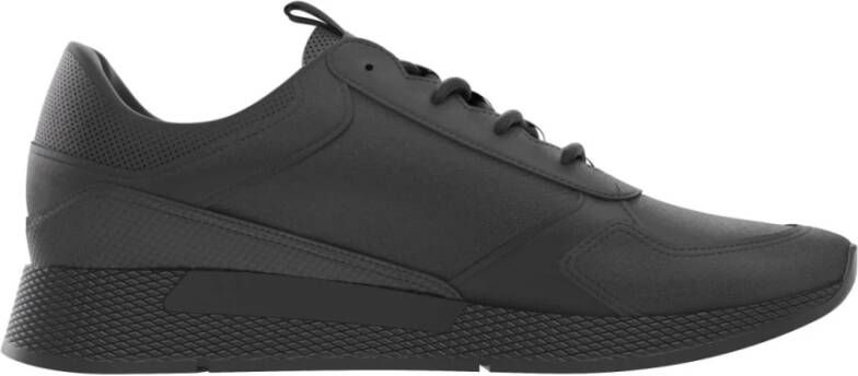 Tommy Jeans Zwarte Flexi Vrijetijdssneakers Black Heren