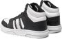 Tommy Jeans Zwarte leren hoge sneakers Black Heren - Thumbnail 3