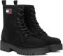 Tommy Jeans Zwarte Veterschoenen voor Vrouwen Black Dames - Thumbnail 2