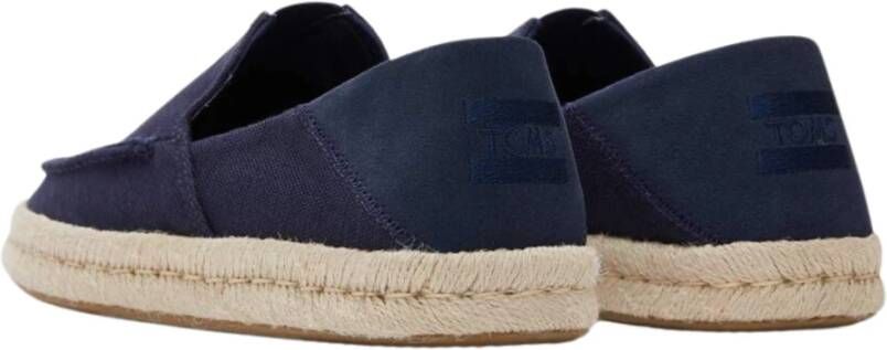 TOMS Alonso Loafer Rope Loafers in Donkerblauw Blue Heren