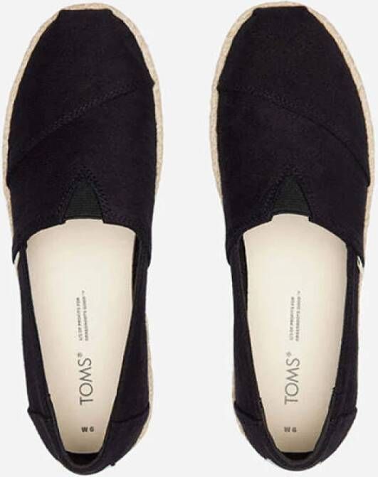 TOMS Ballerinas Zwart Dames